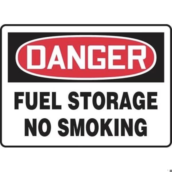 Accuform OSHA DANGER SAFETY SIGN FUEL MCHL219XP MCHL219XP - main